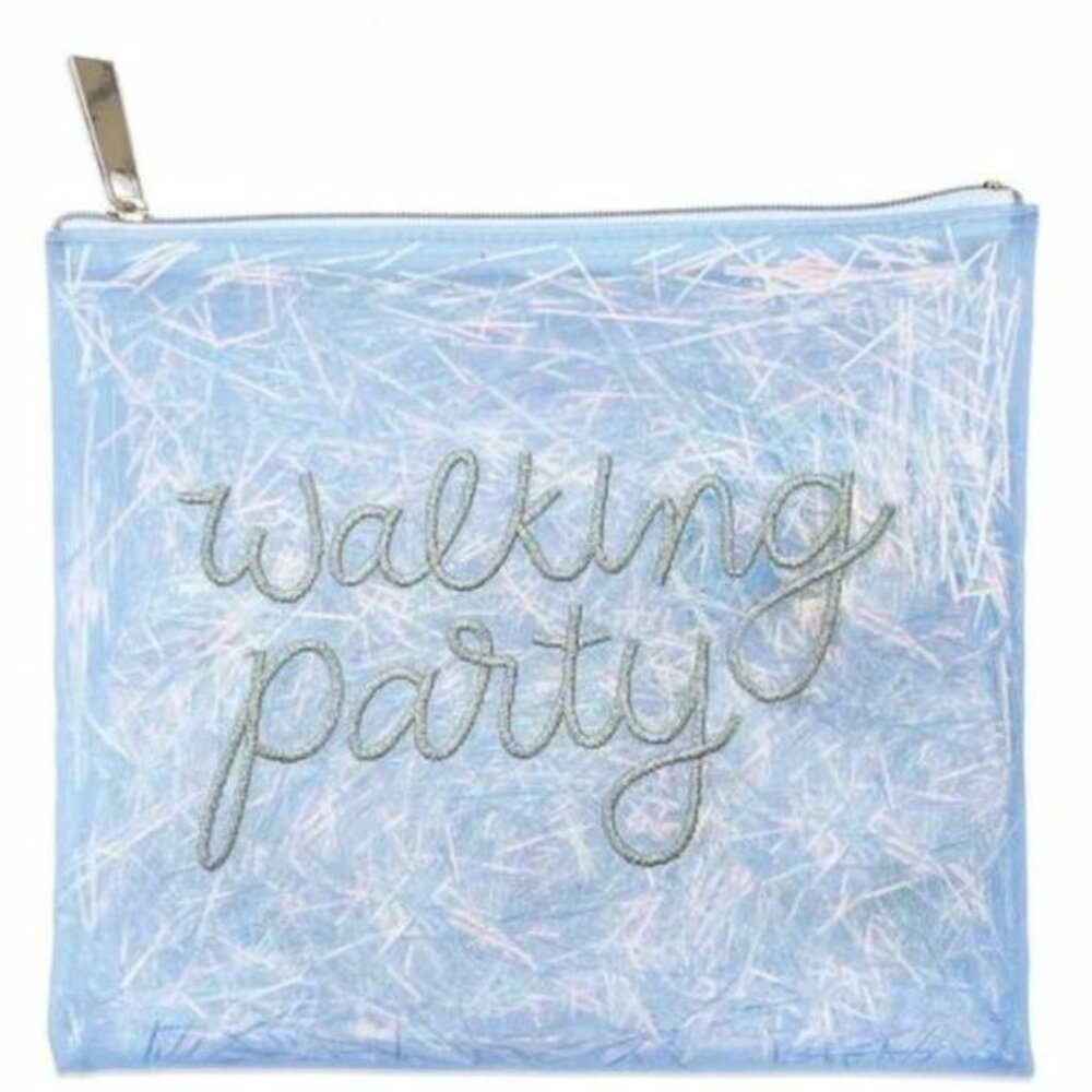 Packed Party Walking Party Zip Pouch NWT